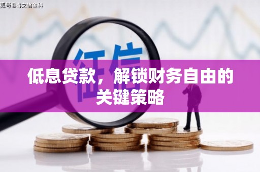 建湖低息贷款，解锁财务自由的关键策略