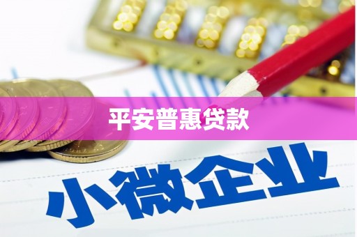 建湖平安普惠贷款