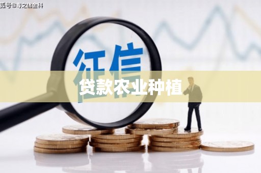建湖贷款农业种植