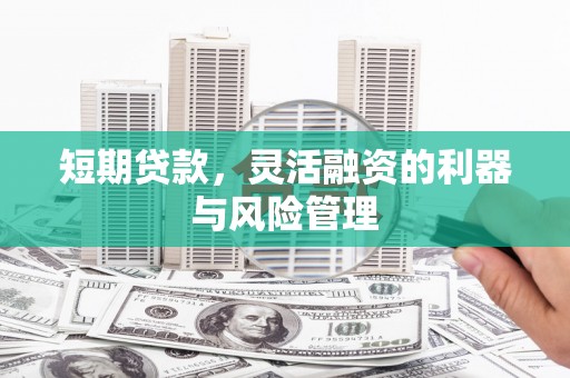 建湖短期贷款，灵活融资的利器与风险管理