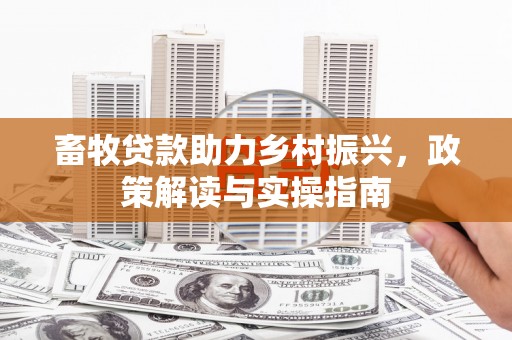 建湖畜牧贷款助力乡村振兴，政策解读与实操指南