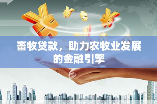 建湖畜牧贷款，助力农牧业发展的金融引擎