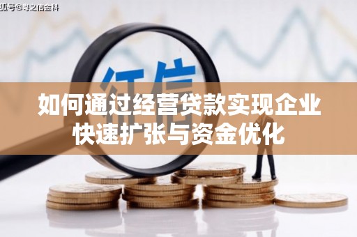 建湖如何通过经营贷款实现企业快速扩张与资金优化