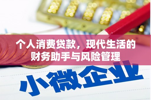 建湖个人消费贷款，现代生活的财务助手与风险管理