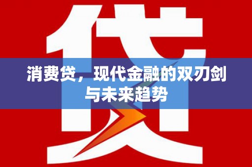 建湖消费贷，现代金融的双刃剑与未来趋势