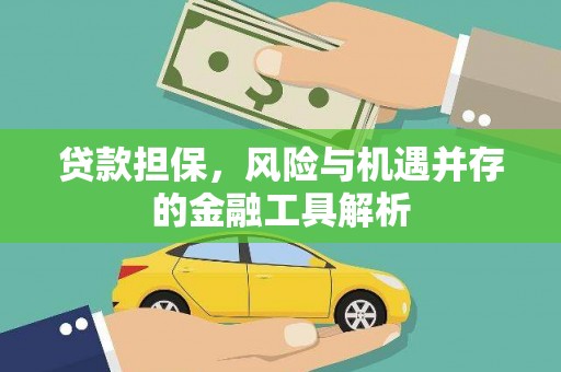 建湖贷款担保，风险与机遇并存的金融工具解析